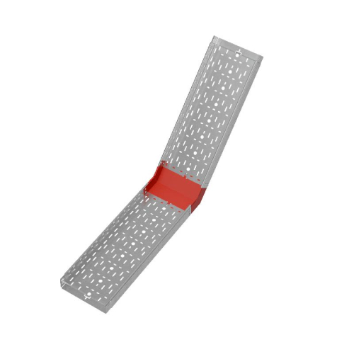 Угол для лотка вертикальный внутренний 45град. 80х300мм "ПЛЮС" HD85 КМ PL17711