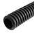 Труба гофрированная ПВХ легкая d16мм 350 Н черн. (уп.100м) Промрукав PR01.00385
