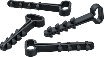 Дюбель-хомут для плоского кабеля 93 752 NCU-F-5-8-45-100-BL (уп.100шт) NAVIGATOR 93752