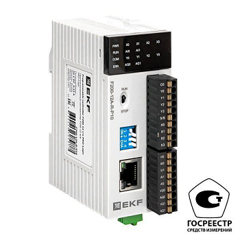 Контроллер программируемый F200 12 в/в PRO-Logic (с поверкой) EKF F200-12A-R-P10-V