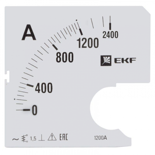 Шкала сменная для A721 1200/5А-1.5 PROxima EKF s-a721-1200
