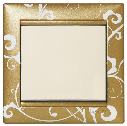 Механизм переключателя проходного 1-кл. СП Valena 16А IP31 250В сл. кость Leg 774105