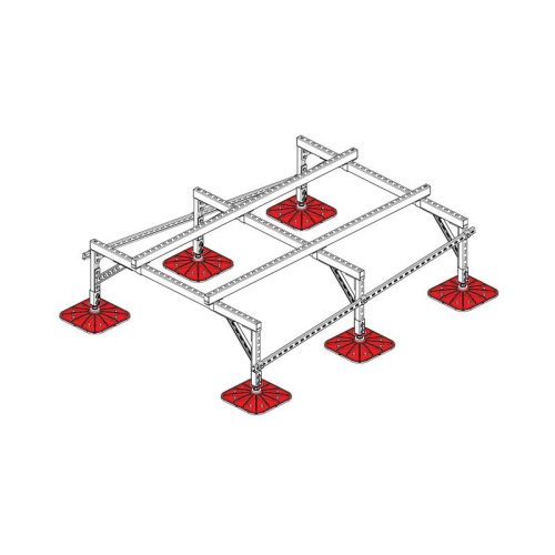 Конструкция опорная для установки оборудования TECHNORAPTOR FOOT 1500х2000 тип 2 KM-TR-F-SSEI-1500-2000-2 КМ TR0029