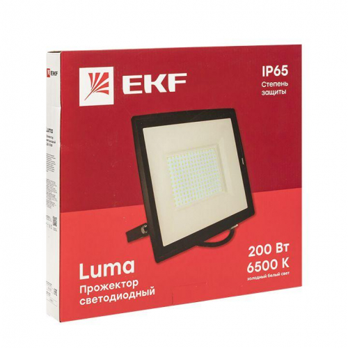 Прожектор светодиодный СДО-3008 200Вт 6500К IP65 Basic EKF FLL-3008-200-6500