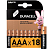 Элемент питания алкалиновый LR03-18BL BASIC (блист.18шт) Duracell Б0014449