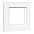 Рамка 1-м Эпика IP44 пластик бел. EKF UP1-FPW-01-44
