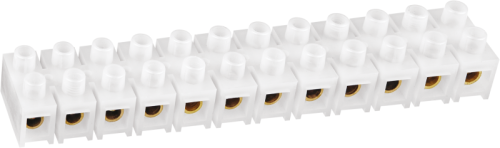 Колодка клеммная 16х60кв.мм 12 пар NTB-HPE-S12-150/WH квадратн. полиэтилен бел. NAVIGATOR 71010