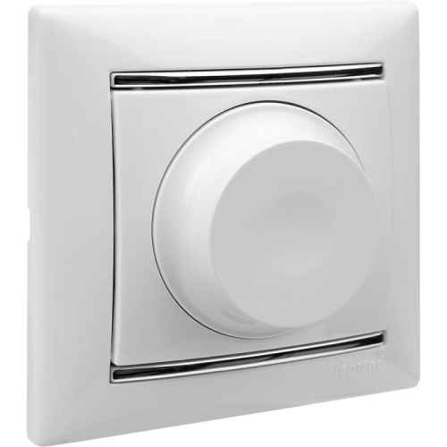 Светорегулятор поворотный универсальный Valena Classic 2-проводный 5-300Вт бел. Leg 774263