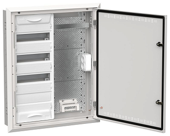 Корпус комбинированный ЩРв-48 (2х48) TITAN 5 бел. IEK TI5-51-V-2X048-30