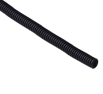 Труба гофрированная ПНД легкая d16мм без протяжки черн. (уп.100м) Ruvinil 21600