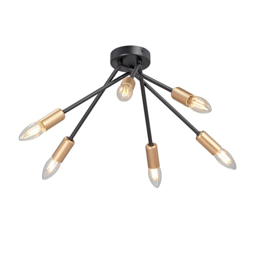 Люстра 6хЕ14 макс. 40Вт Vitaluce V3021-1/6PL