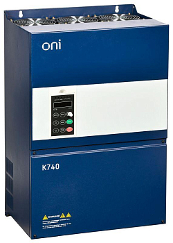 Преобразователь частоты K740 690В 3Ф 55-75кВт 68-92А энкодер ONI K740-63-55G75PM