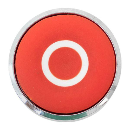 Механизм кнопки исполнительный "O" XB4 красн. плоский возвратный без фиксации IP65 EKF XB4BA-4162C-65