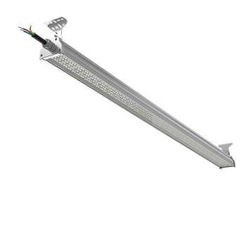 Светильник светодиодный ДСП WP 24 C 150W W 840 L1500 SI CL 1580х100х85мм 150Вт 4000К IP66 пылевлагозащ. Русский Свет 27072423924