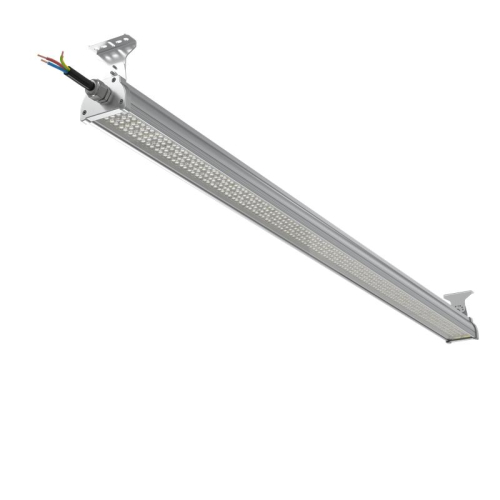 Светильник светодиодный ДСП WP 24 C 150W W 840 L1500 SI CL 1580х100х85мм 150Вт 4000К IP66 пылевлагозащ. Русский Свет 27072423924