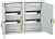 Корпус металлический ЩРв-2х24з-1 36 IP31 "UNIVERSAL" IEK MKM12-V-2X24-31-Z-U