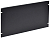 Фальш-панель 19дюйм 6U крепление на винтах черн. by ZPAS ITK ZP-FP05-06U-H-G1