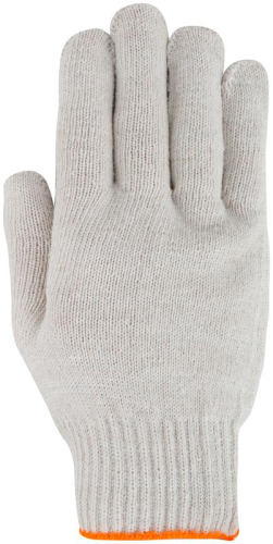 Перчатки вязаные (4 нити) 10 класс вязки х/б с ПВХ 12484