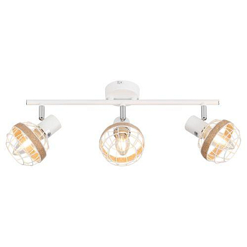 Светильник Anselma 7034-703 3хE14 40Вт настенно-потолочный спот поворотный Rivoli Б0051976