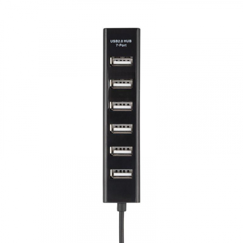 Разветвитель USB на 7 портов черн. Rexant 18-4107
