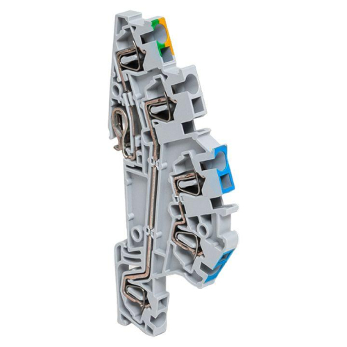 Колодка клеммная ST-2.5-NLPE 30A пружинная EKF plc-st-2.5-nlpe