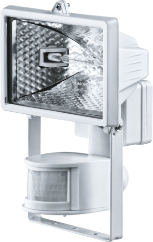 Прожектор 94 608 NFL-SH1-150-R7s/WH 150Вт R7s IP44 (ИО 150вт бел. с датчиком движ.) Navigator 94608