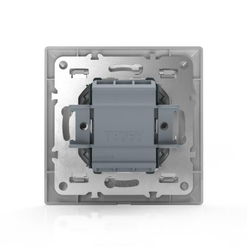 Переключатель проходной 1-кл. СП AVA 10А IP20 в сборе бел. TOKOV LIGHTTKL-AV-P1F-C01