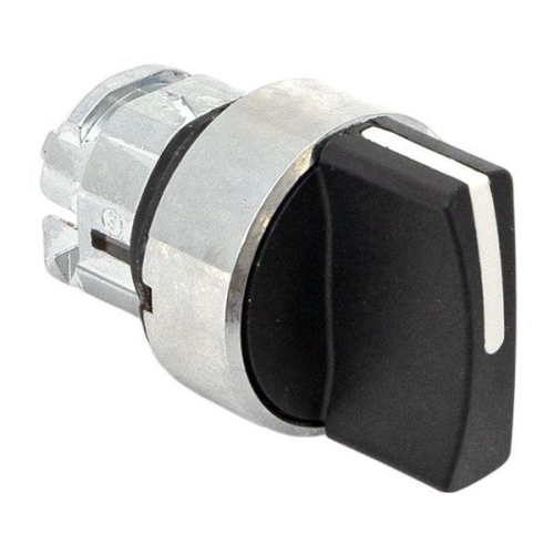 Механизм переключателя исполнительный ХB4 на 3 положения возвратный без фиксации без подсветки с короткой ручкой IP65 EKF XB4BD3-65