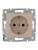 Розетка 1-м СП Karina с заземл. керамика механизм крем. LEZARD 707-0388-122 Розетка 1-м СП Karina с заземл. керамика механизм крем. LEZARD 707-0388-122