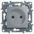 Розетка 1-м СП Etika 16А IP31 250В 2P без заземл. защ. шторки немецк. стандарт винт. клеммы механизм алюм. Leg 672434 Розетка 1-м СП Etika 16А IP31 250В 2P без заземл. защ. шторки немецк. стандарт винт. клеммы механизм алюм. Leg 672434