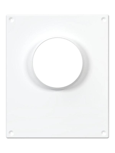 Площадка торцевая ПТМ фланец d125 196х236 окраш. сталь ERA 125ПТМ