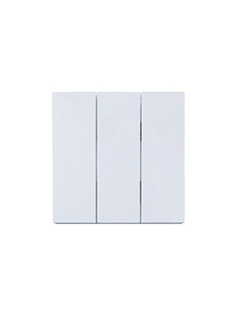 Выключатель 3-кл. СП ZIMA IP20 10А безвинт. зажим бел. LEZARD 704-0288-109QC