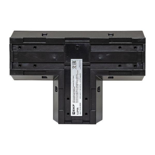 Коннектор фигурный для светодиодных линейных светильников ДБО-T черн. 10Вт 6500К IP20 LUMA EKF LBL-T-10-B-6500