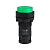 Кнопка с подсветкой OptiSignal Compact D22 С7-PL-M310 зел. 1НО 230В AC XB7NW33M1 КЭАЗ 362100