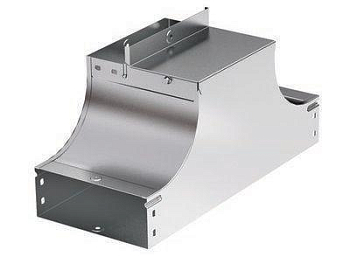 Ответвитель для лотка Т-образ. вверх TSS осн. 80 Н80 в комплекте с крепеж. эл. гор. оцинк DKC 37221KHDZ