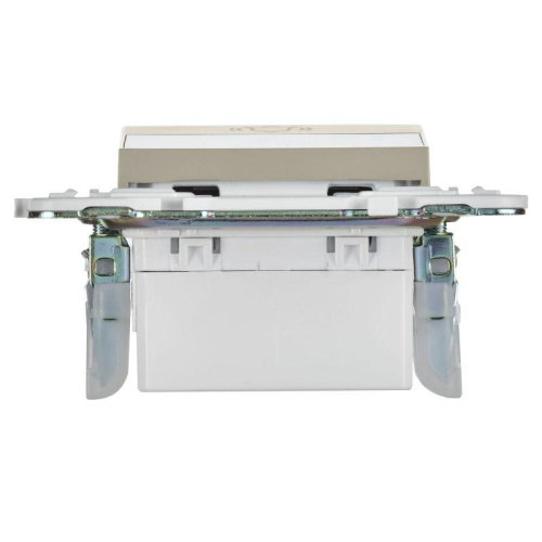 Кнопка звонка SKANDY 10А SK-V17B для отелей с индикацией беж. IEK SK-V14-2-10-K10