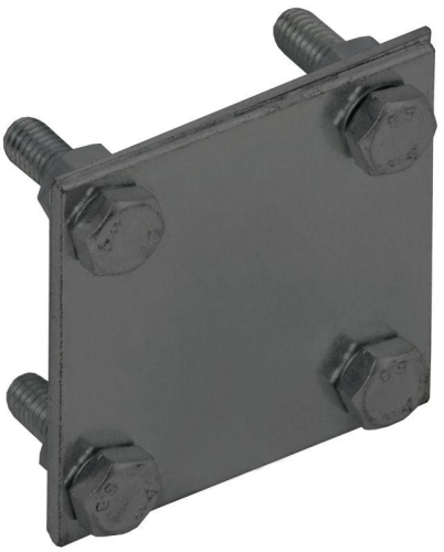 Зажим крестообразный полоса-полоса 40мм оцинк. сталь TD IEK ZCC63-13-1-40