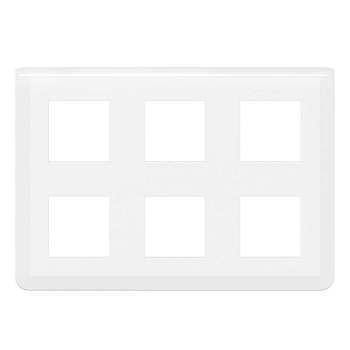 Рамка 2х3х2мод. Mosaic бел. Leg 078832L