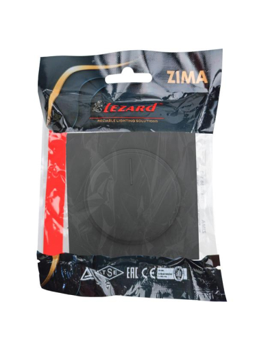 Диммер 1000Вт СП ZIMA IP20 черн. бархат LEZARD 704-4288-157