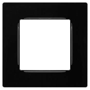 Рамка 1-м 12-5201-06 Классик черн. Эра Б0067772