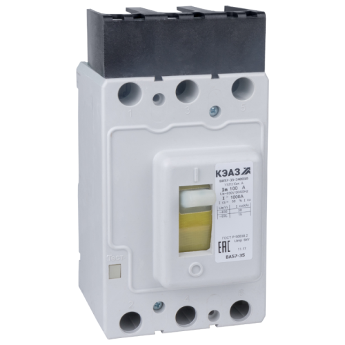 Выключатель автоматический 40А 630Im ВА57-35-340010 УХЛ3 690В AC КЗ№6 КЭАЗ 252617
