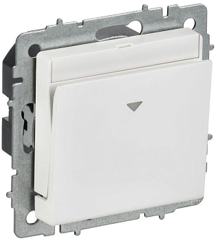 Выключатель карточный СП BRITE ВС10-1-8-БрАБ 30А механизм арктич. бел. IEK BR-V11-0-10-K91