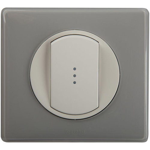 Рамка 1-м Celiane сер. глянец Leg 066601