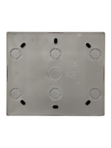 Розетка 4-м ОП LETO с заземл. закрытый корпус ПБТ платина LEZARD 752-3500-127BDP