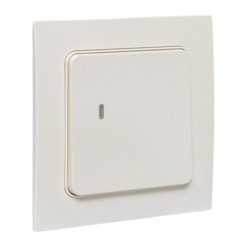 Выключатель 1-кл. Стокгольм Умный беспроводной бел. Zigbee Сonnect EKF RCV-ST1-WS-ZB