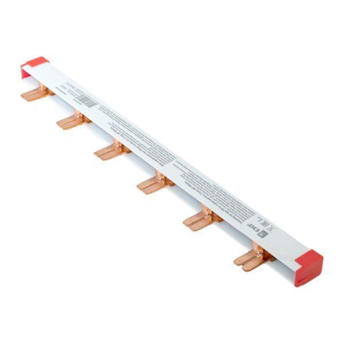 Шина соединительная типа PIN для 2-п нагр. 63А 12 мод. EKF pin-02-63-12