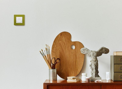 Механизм светорегулятора поворотного СП Etika 300Вт без нейтрали бел. IEK 672219