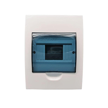 Бокс пластиковый ЩРВ-П-6 IP41 бел. Rexant 11-0206