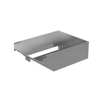 Угол для лотка вертикальный внешний L 100х500мм с разворотом трассы на 90град. "ПЛЮС" HD85 КМ PL18476