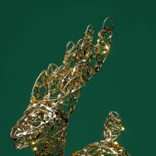 Фигура светодиодная "Олень" 37см тепл. бел. 3хAA (не в комплекте) Neon-Night 503-227